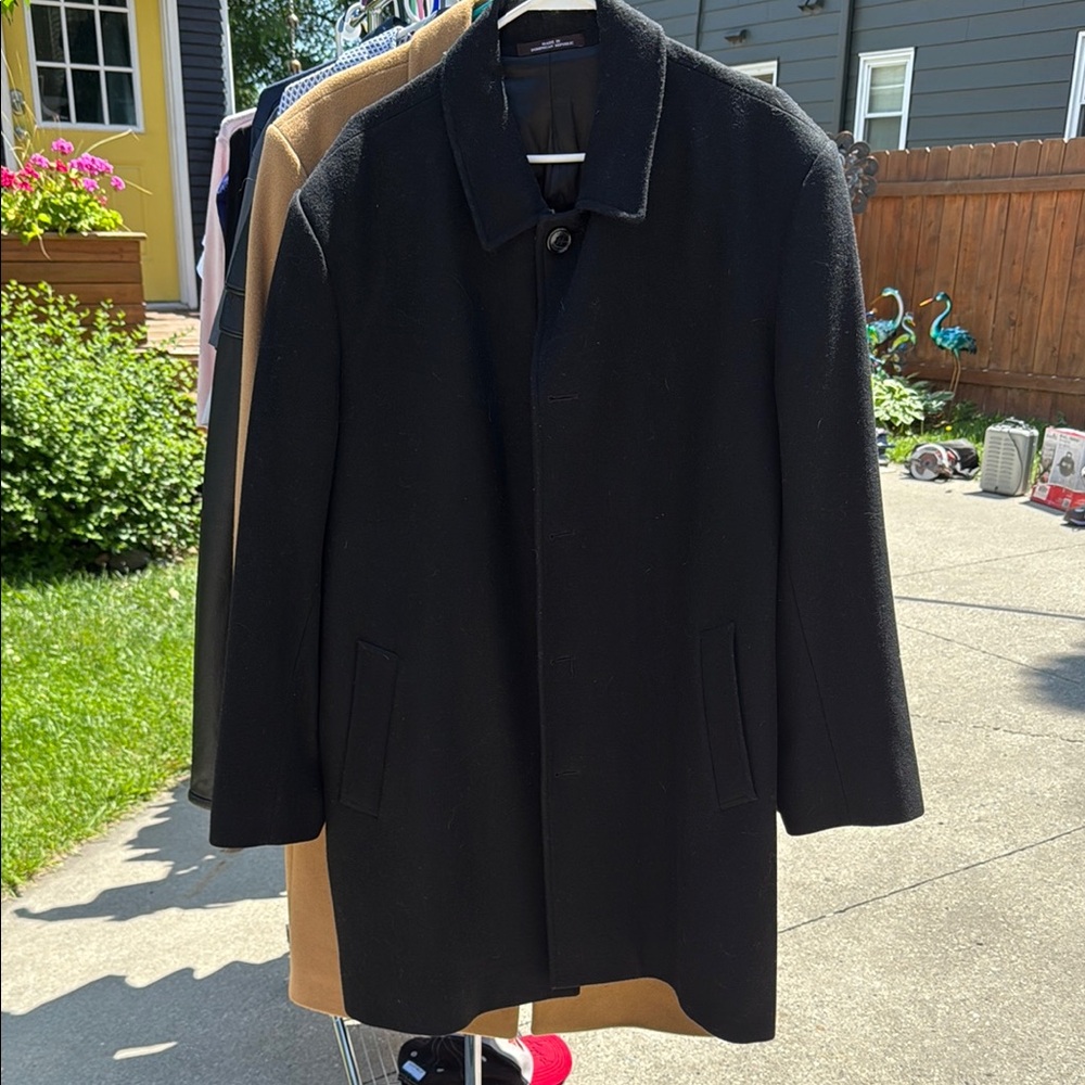 MICHAEL Michael Kors Black Trench Coat